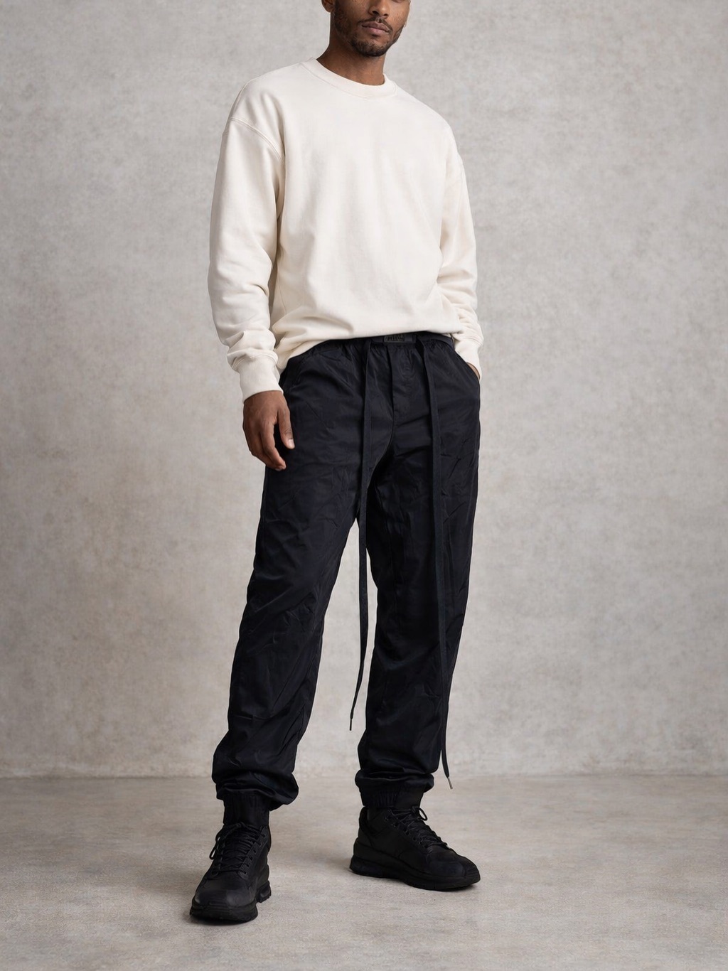 Fear Of God Sixth Collection Black Men's Jogger Pants